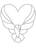 paloma y corazón