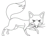 Dibujos Infantiles De Zorros Para Colorear