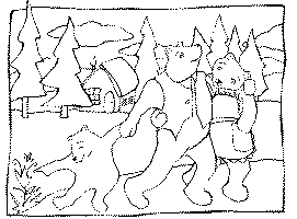 Dibujo De Tres Ositos
