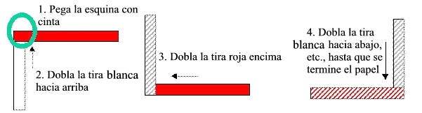 Pulsera roja y blanca