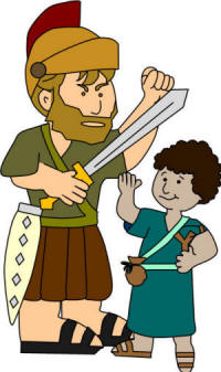 La historia de David y Goliat