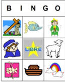 Cartones personalizados de bingo de DLTK