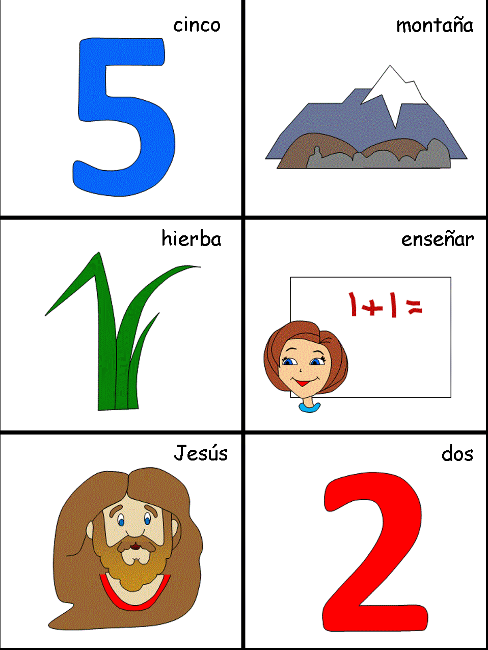Tarjetas de secuencia de frases de Jesús alimenta a cinco mil