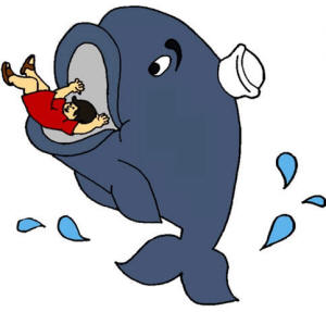 Historias de la Biblia de DLTK para niños:  Jonás y la ballena