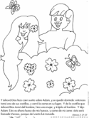 Dibujos de Adán y Eva