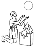 Dibujos de Caín y Abel
