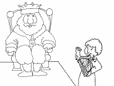 Dibujos de David y Goliat