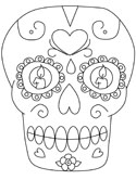imágenes del Dia de los Muertos