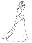 imagen de una princesa medieval