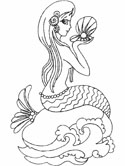 pics Imagenes De Sirenas Para Colorear E Imprimir dltk ninos