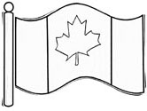 la bandera de Canadá