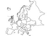 el mapa de Europa
