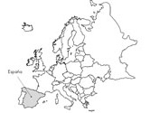 el mapa de España 