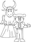 un torero y un toro
