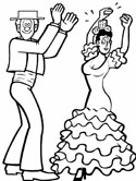 los bailarines españoles