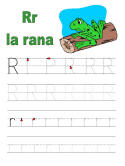 Traza lineas del alfabeto
