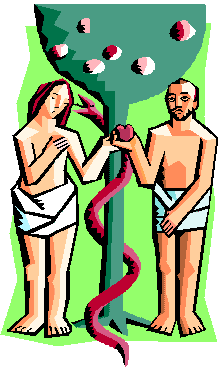 la historia de Adán y Eva