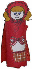 Manualidad Capercita Roja