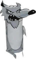 manualidad el lobo
