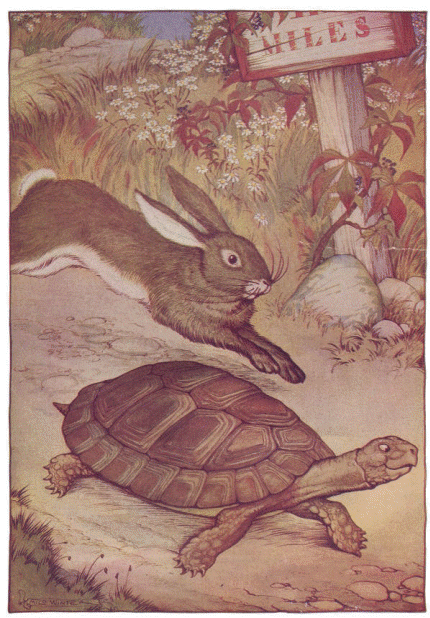 La liebre y la tortuga