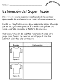 Estimar los resultados del grupo