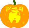 Patrones para tallado de calabazas