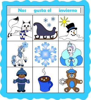 Manualidad colcha de papel de invierno