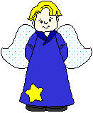 Niño ángel de navidad