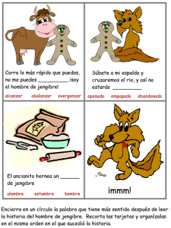 Tarjetas de secuencia de historia