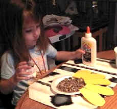 Manualidad con plato de papel el girasol
