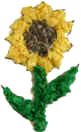 manualidad girasol
