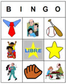 Cartones personalizados de bingo de DLTK