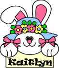 Etiquetas de nombres para Pascua