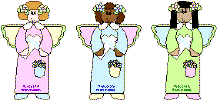 Manualidad de papel el Ángel de Pascua