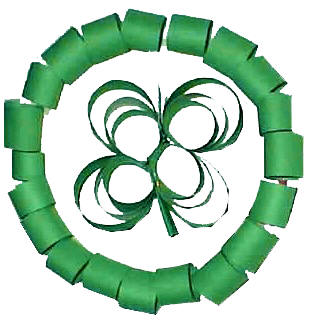 Corona del día de San Patricio