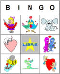 Cartones personalizados de bingo de DLTK