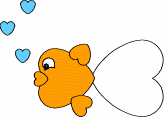 pez con corazones