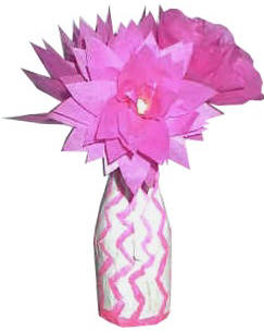 flores y frasco