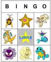 Cartones personalizados de bingo de DLTK