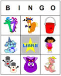 Cartones personalizados de bingo de DLTK