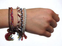 Pulseras básicas de amistad
