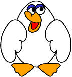 Manualidad de papel el pato