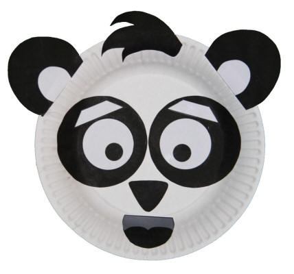 Manualidad Panda oso