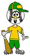 Manualidad de papel Benny Béisbol