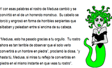 La historia de Medusa y Atenea