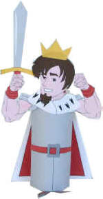 manualidad el rey joven