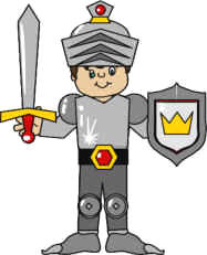Manualidad de Caballero Medieval