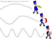 Práctica con tijeras - Desfile