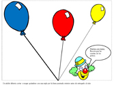 Práctica con tijeras - Globos