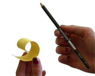 Manualidad con plato de papel Abraham Lincoln 